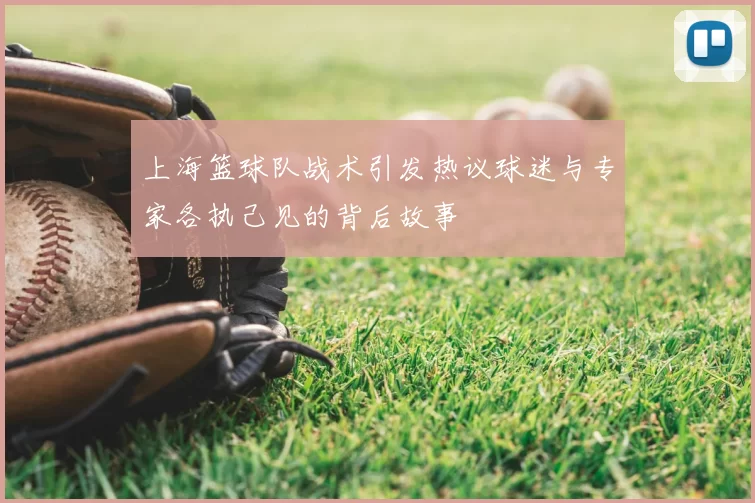 上海篮球队战术引发热议球迷与专家各执己见的背后故事