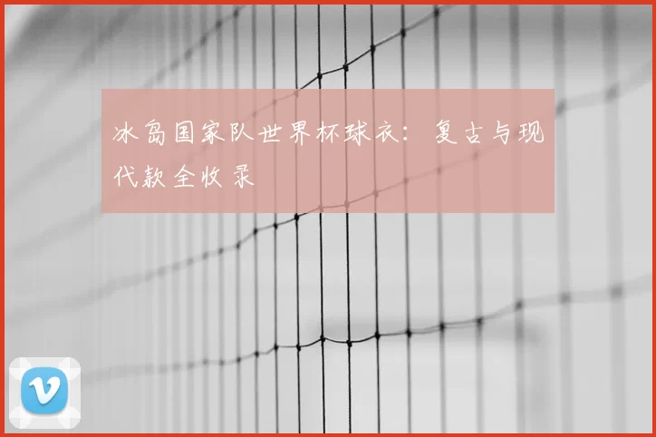 冰岛国家队世界杯球衣:复古与现代款全收录